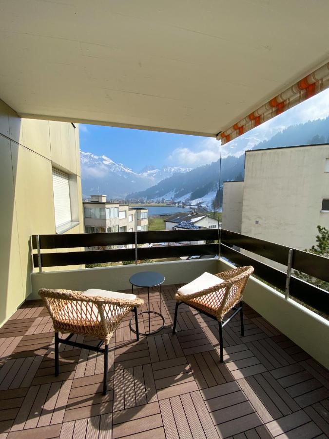 Wunderstay Alpine 203 Chic Studio With Balcony, Mountain And Lake View 엥겔베르그 외부 사진